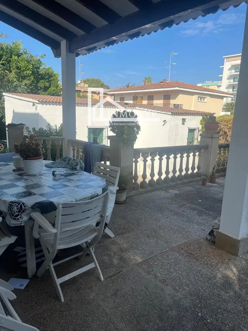 Terrasse von Haus oder Chalet zur Miete in  Palma de Mallorca mit Klimaanlage und Privatgarten