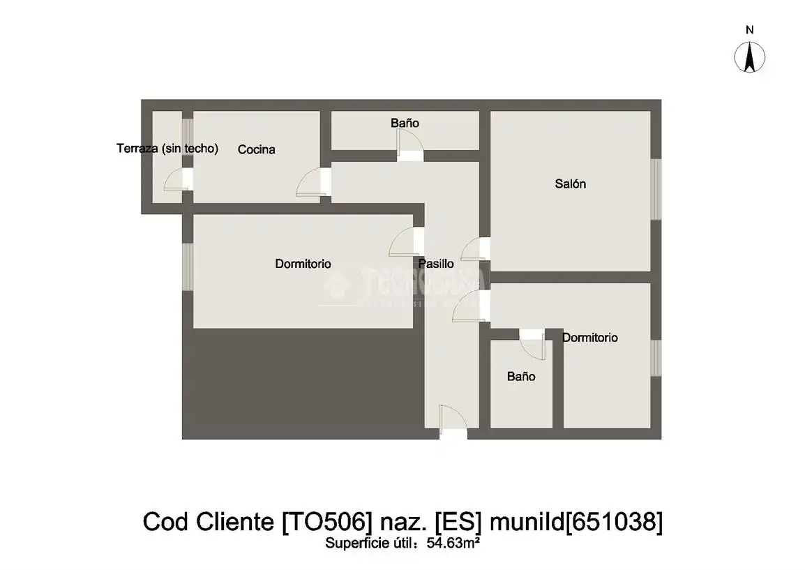 Piso en venta en Yepes con Aire acondicionado, Parquet y Terraza