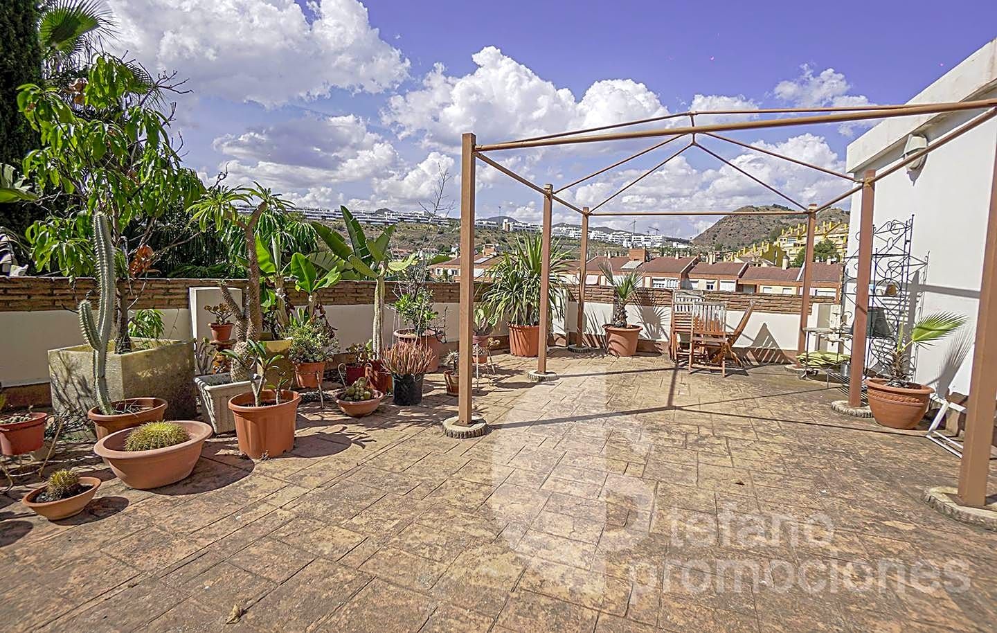Terrassa de Casa o xalet en venda en Málaga Capital amb Aire condicionat, Jardí privat i Terrassa