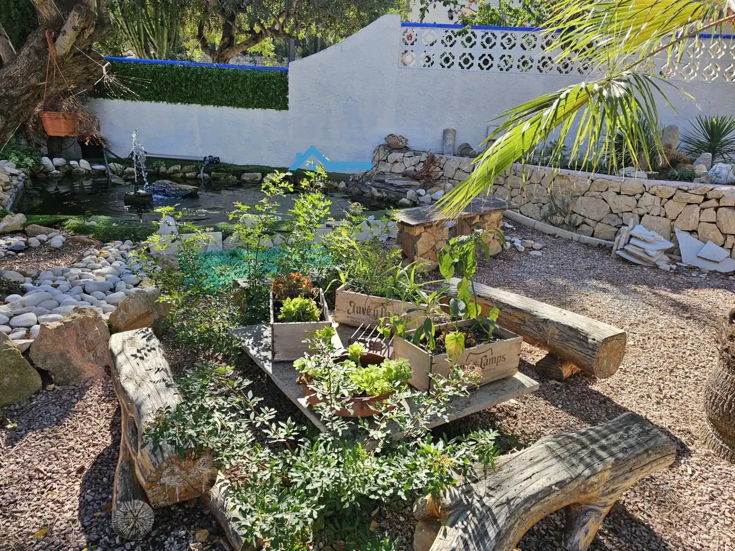 Jardín de Casa o chalet en venta en Altea con Aire acondicionado, Calefacción y Jardín privado