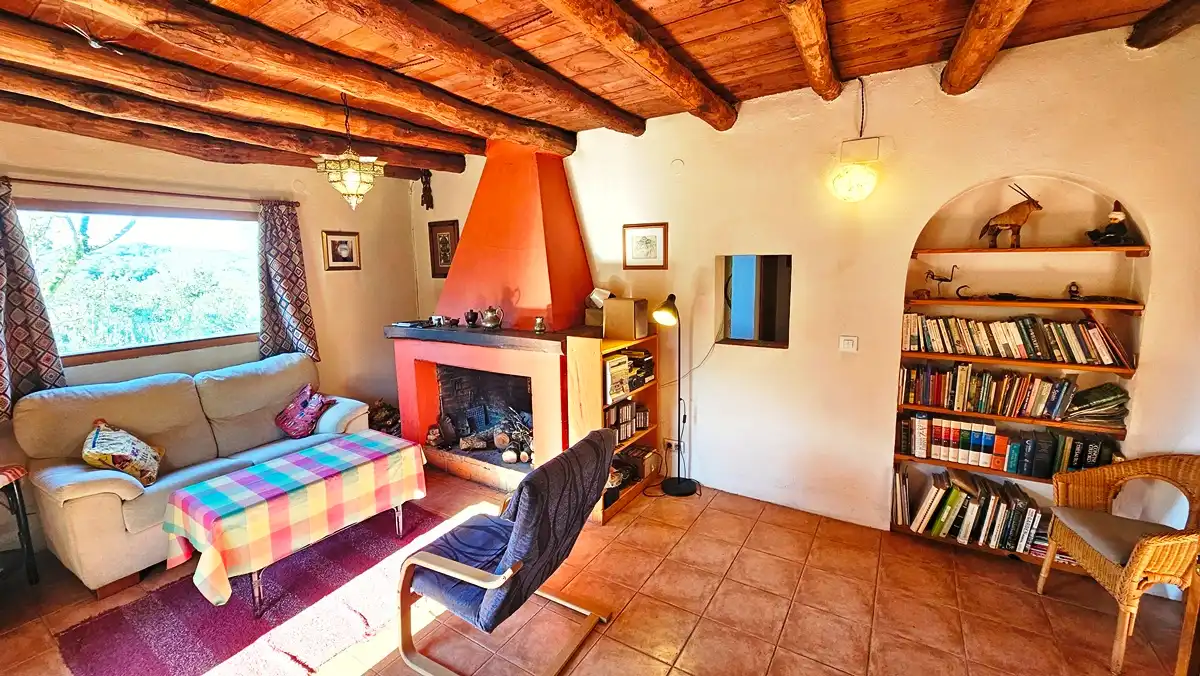 Sala d'estar de Casa o xalet en venda en Los Marines amb Jardí privat, Terrassa i Traster