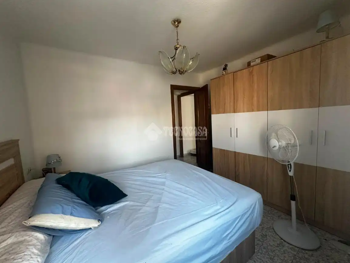 Bedroom of Flat for sale in Málaga