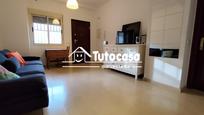 Living room of Flat for sale in Dos Hermanas  with Air Conditioner, Parquet flooring and Storage room