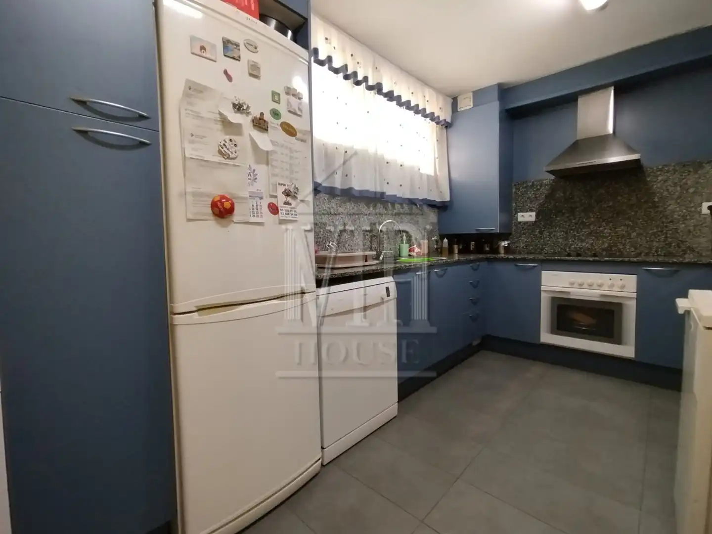 Kitchen of Flat for sale in Badalona  with Heating, Storage room and Furnished