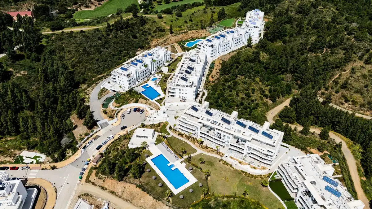 Vista exterior de Planta baixa en venda en Mijas amb Aire condicionat, Calefacció i Terrassa
