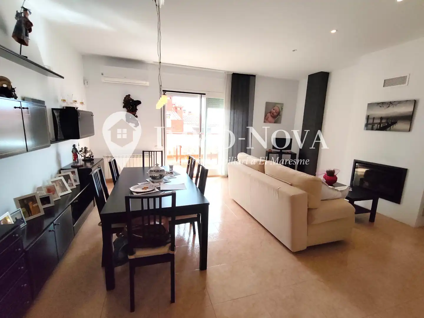 Living room of Detached homes for sale in Mataró  with Heating, Terrace and Furnished