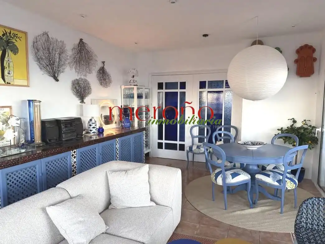 Sala d'estar de Apartament de lloguer en Santa Pola amb Terrassa i Moblat