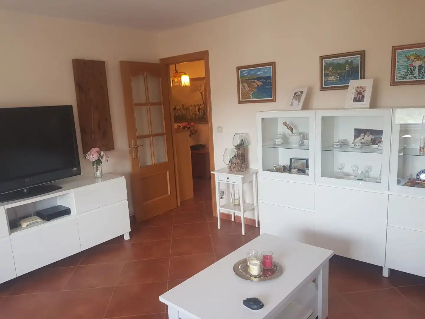Sala d'estar de Pis en venda en Oza dos Ríos amb Calefacció, Parquet i Traster