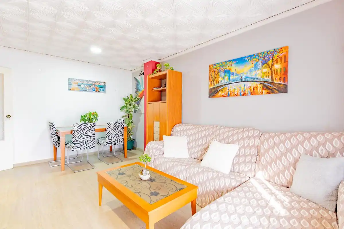 Living room of Flat for sale in El Puig de Santa Maria  with Air Conditioner, Heating and Terrace