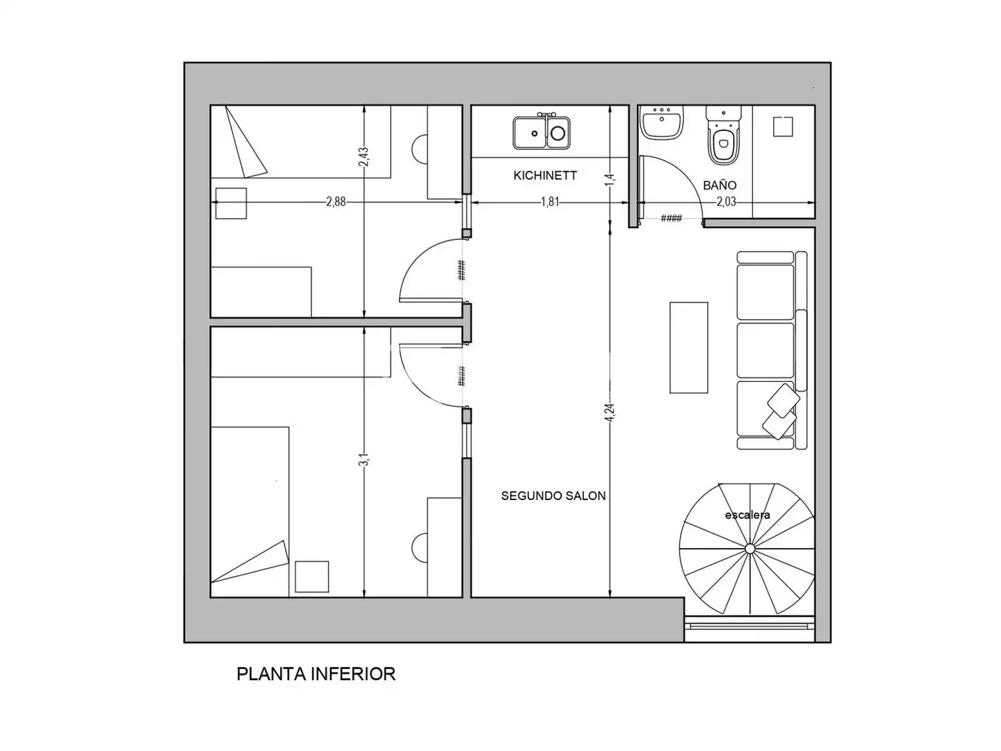 Piso en venta en Madrid con Aire acondicionado, Calefacción y Alarma