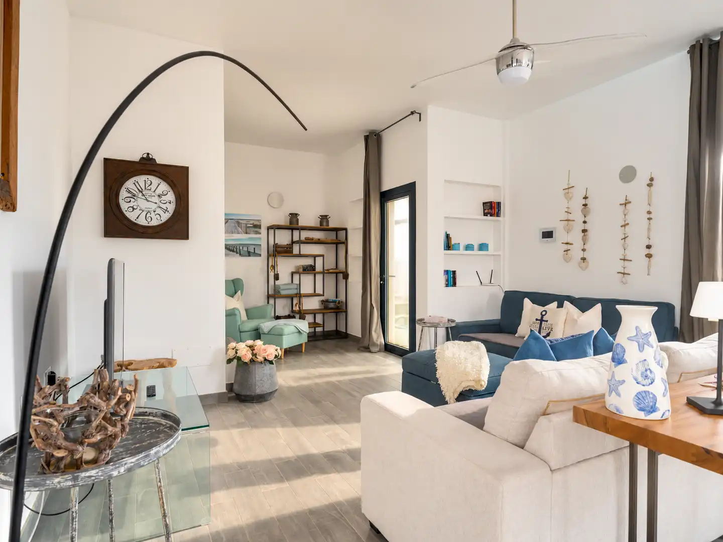 Sala de estar de Casa o chalet en venta en La Oliva con Jardín privado, Terraza y Trastero
