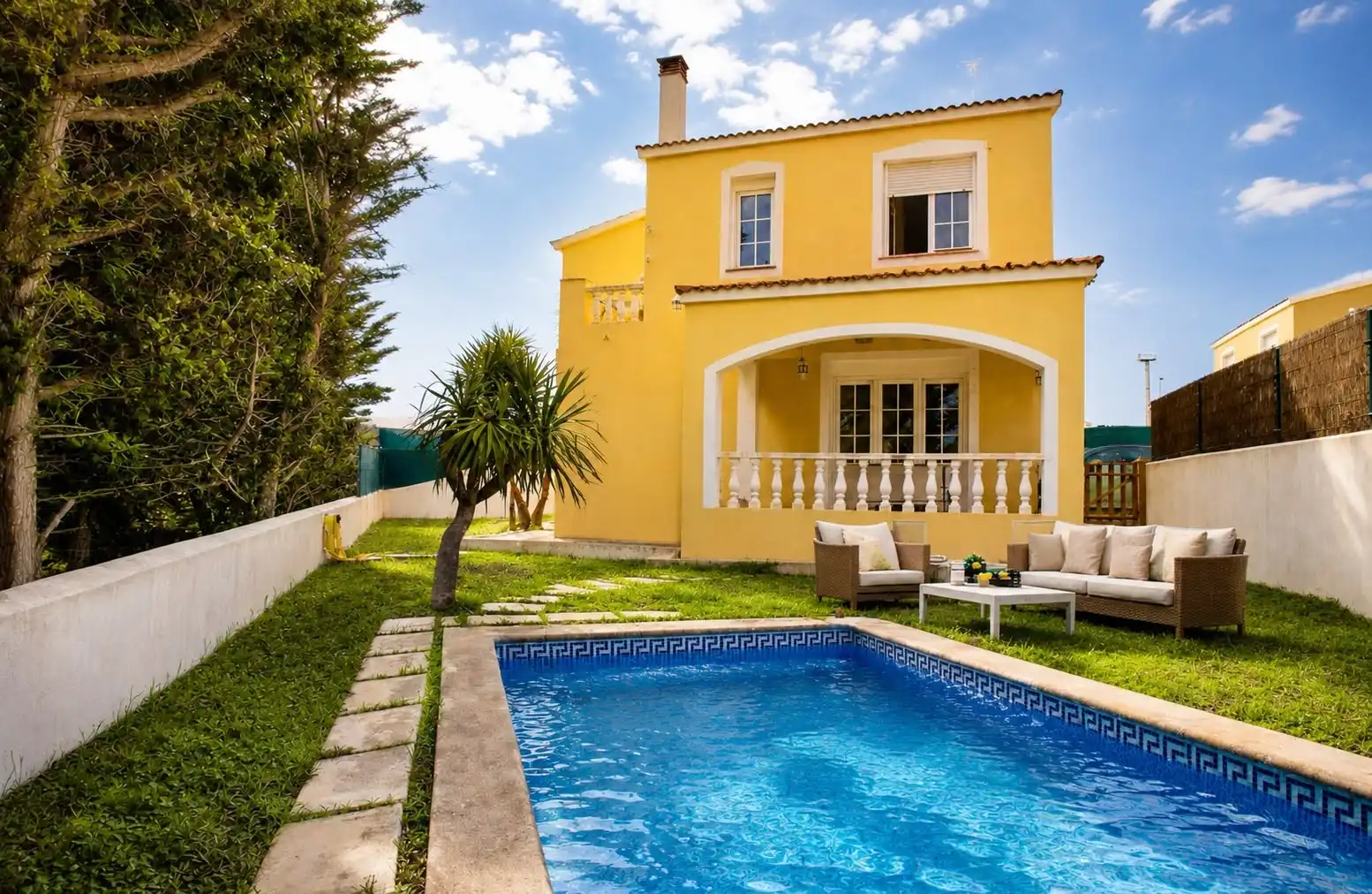 Piscina de Casa o xalet en venda en Ciutadella de Menorca amb Aire condicionat, Jardí privat i Terrassa