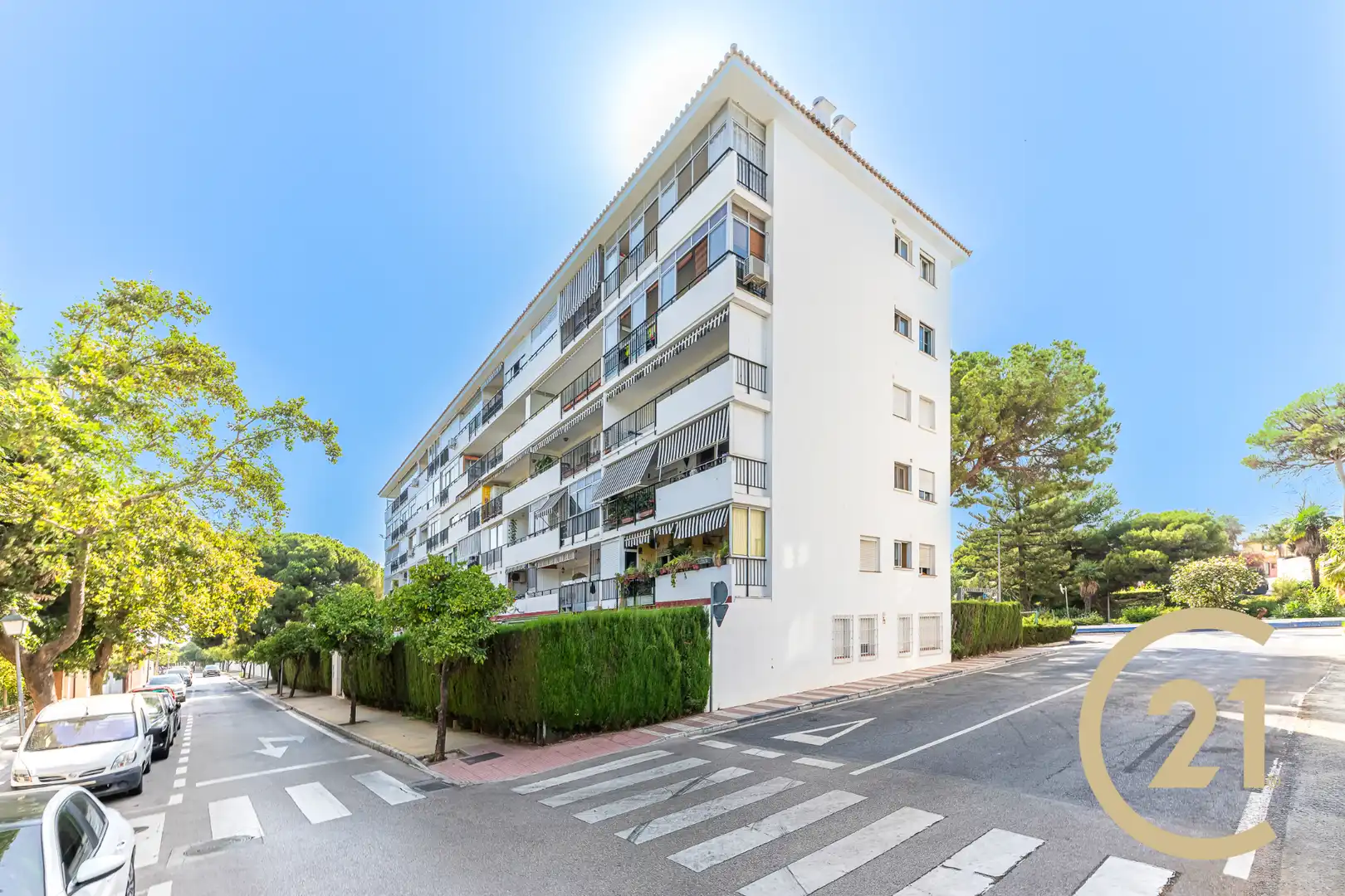 Vista exterior de Piso en venta en Marbella con Aire acondicionado y Terraza