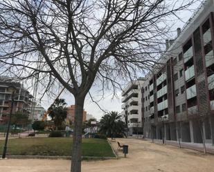 Vista exterior de Pis en venda en  Murcia Capital amb Aire condicionat, Jardí privat i Terrassa