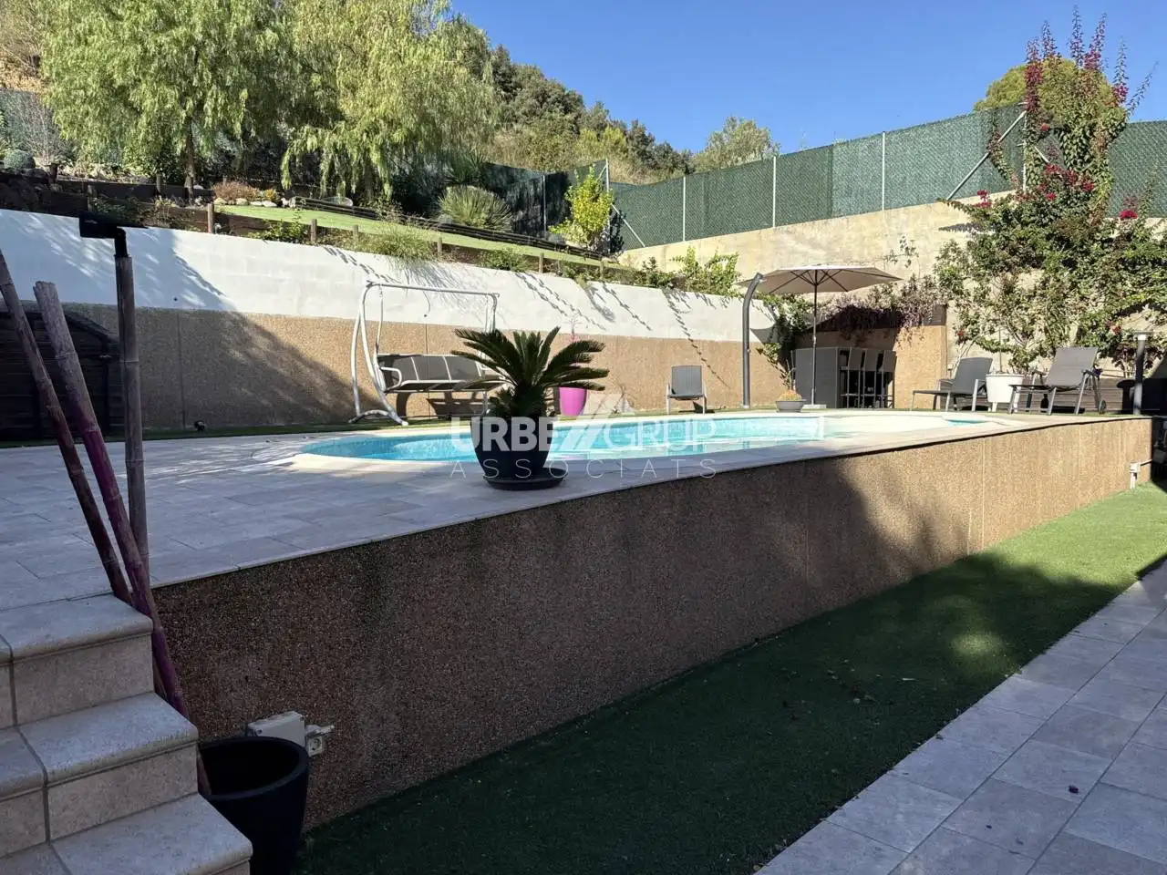 Piscina de Casa o xalet en venda en Masquefa amb Aire condicionat, Calefacció i Jardí privat