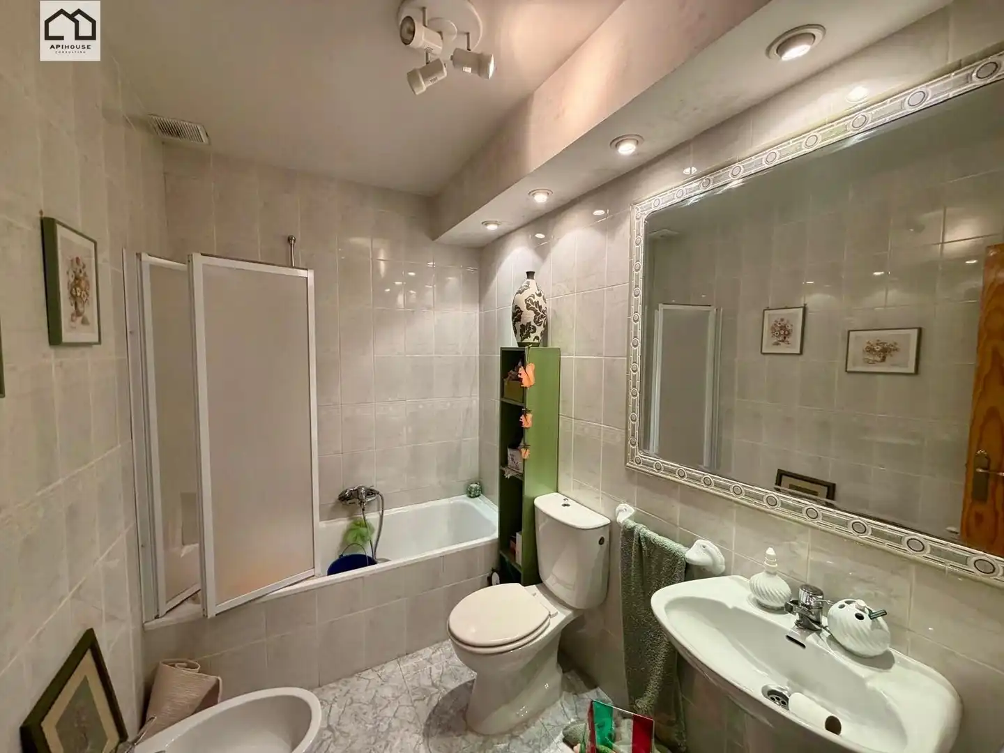 Bathroom of Houses for sale in Numancia de la Sagra  with Air Conditioner, Heating and Terrace