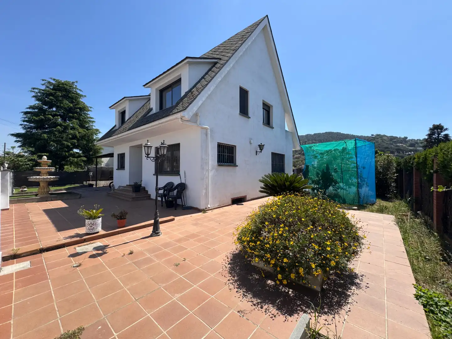 Vista exterior de Casa o chalet en venta en Llinars del Vallès con Aire acondicionado, Calefacción y Terraza