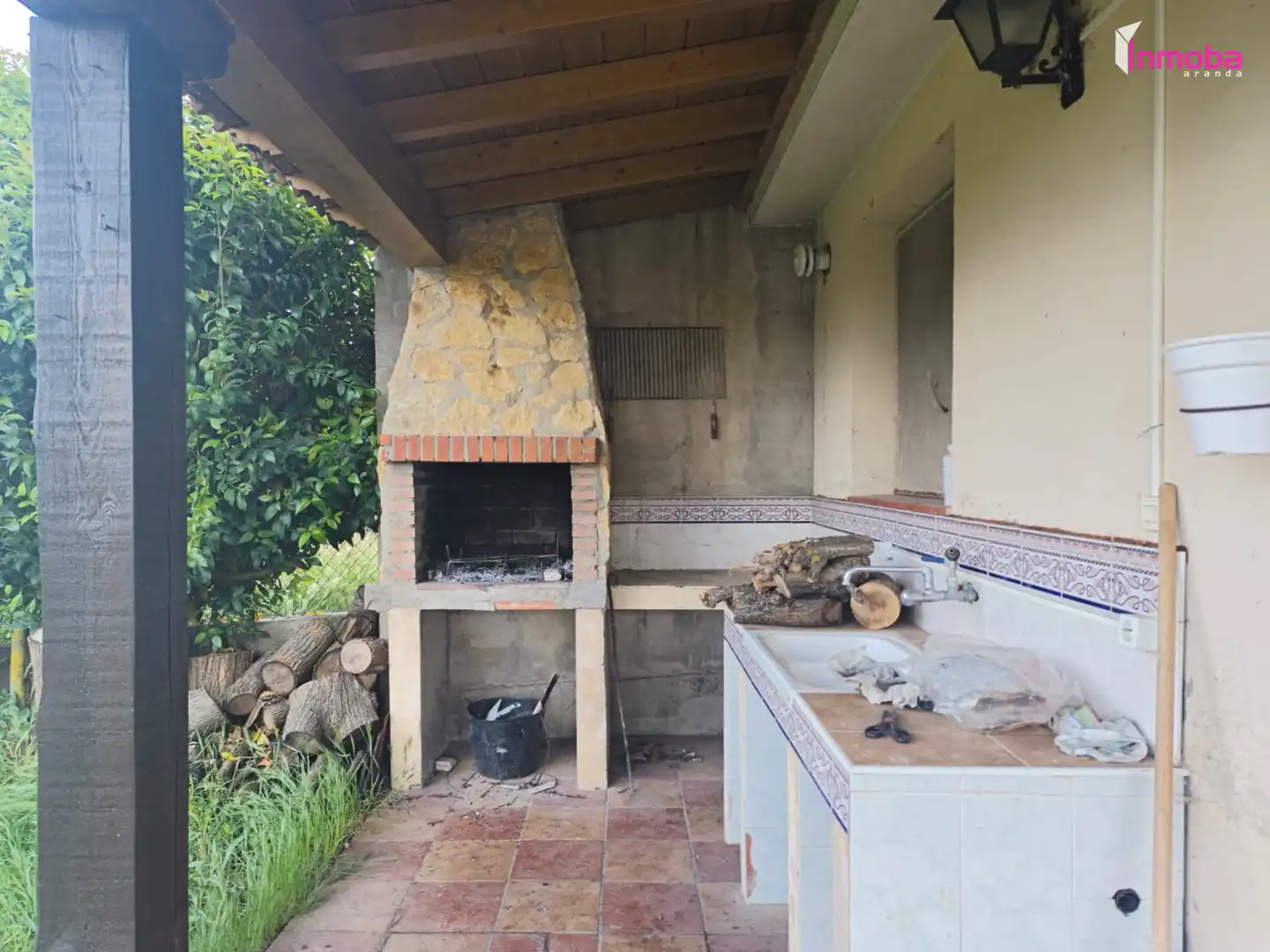 Kitchen of Houses for sale in Milagros  with Heating, Private garden and Parquet flooring