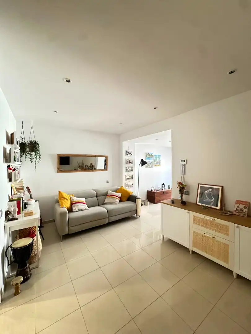 Living room of Ground floor for sale in Badalona  with Air Conditioner, Heating and Terrace