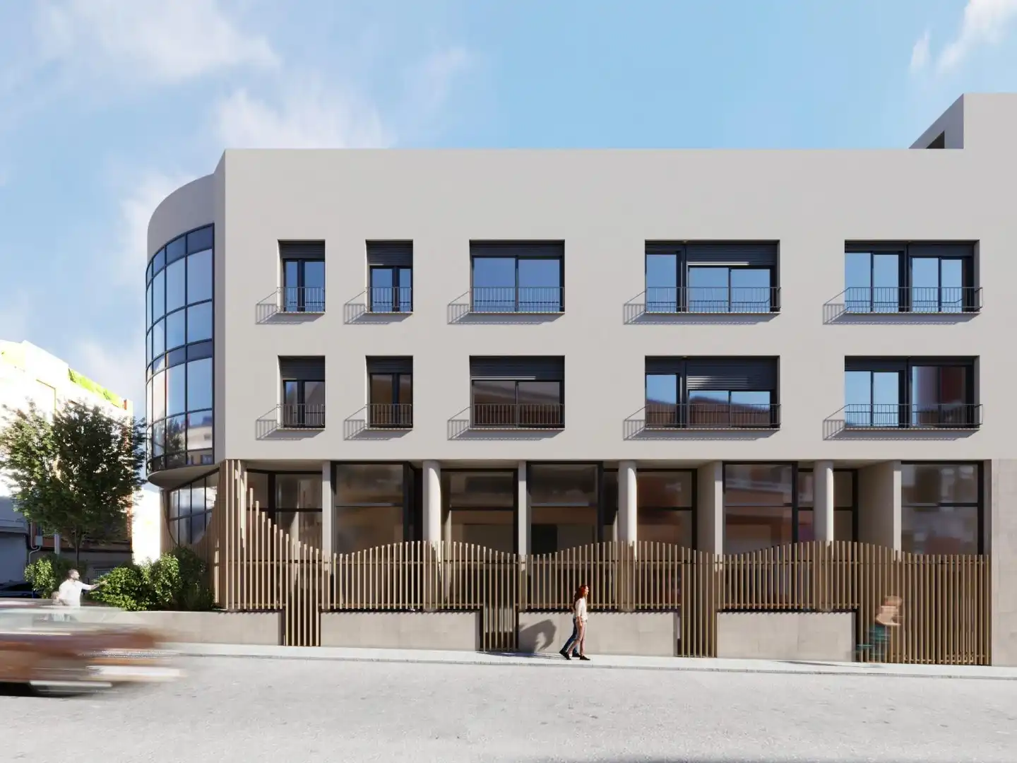 Vista exterior de Pis en venda en Gavà