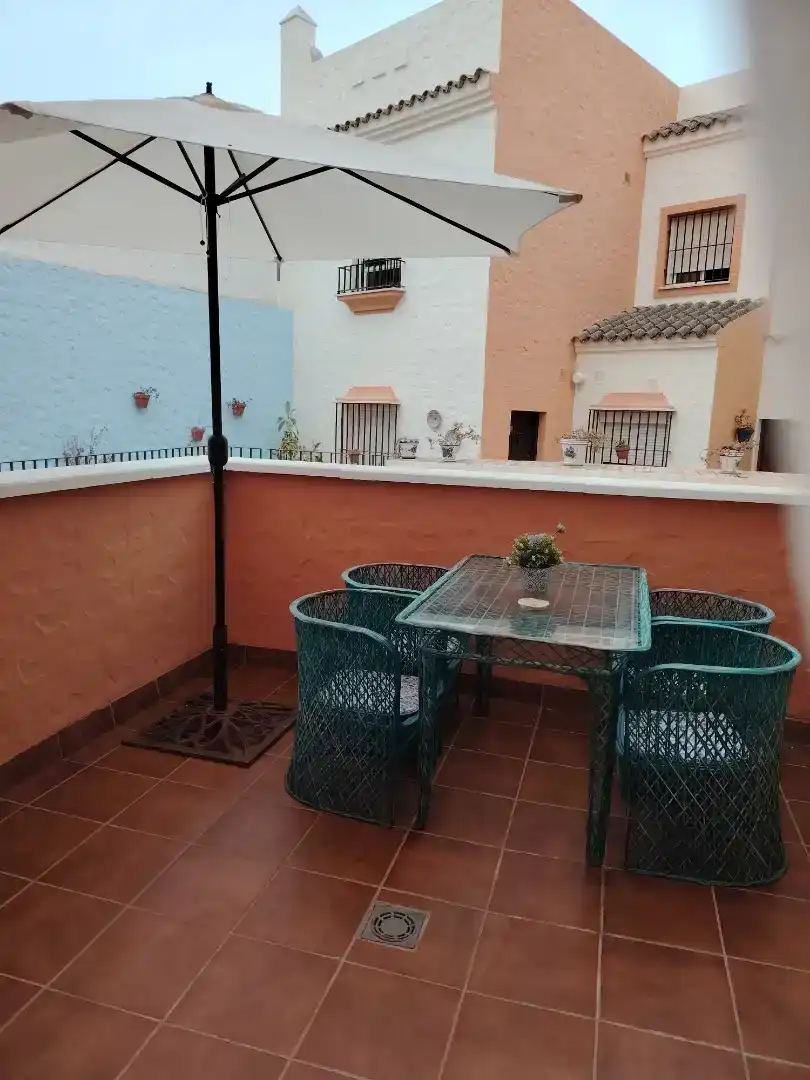 Terrace of Flat for rent in Rota  with Air Conditioner, Furnished and Oven