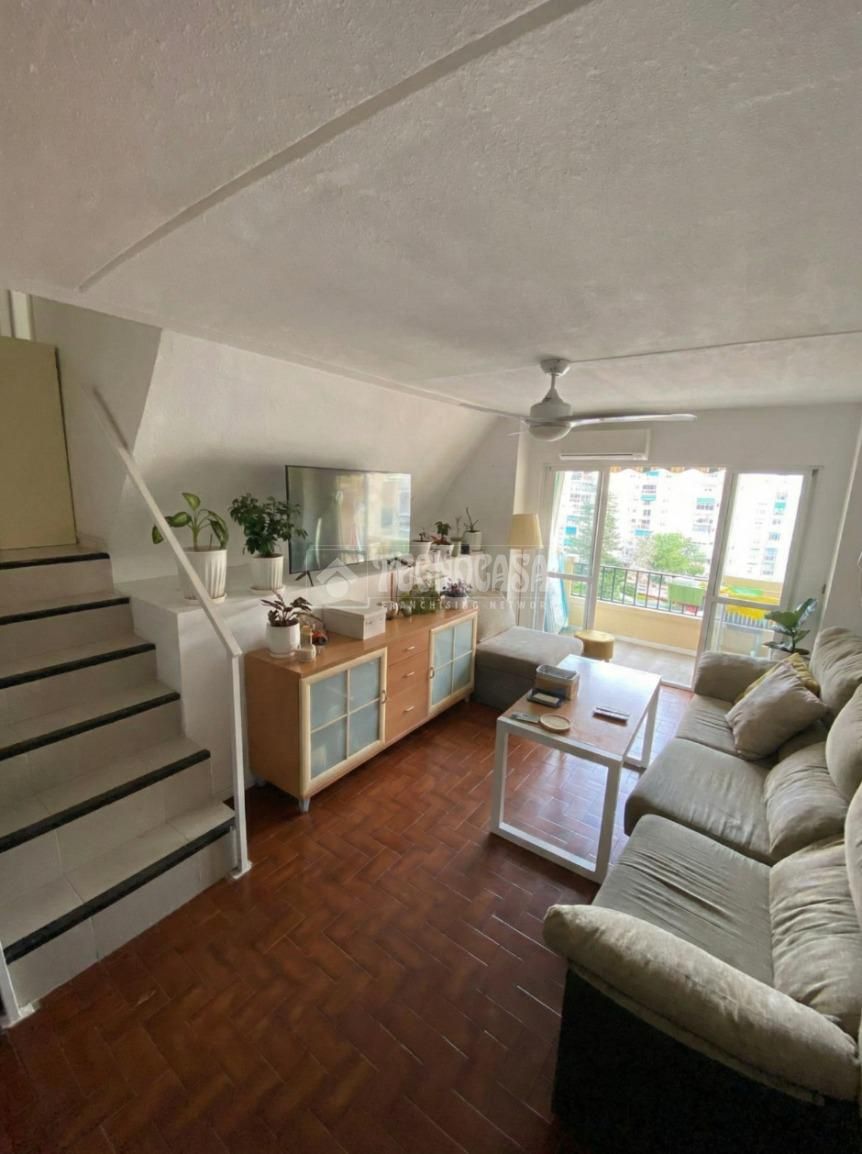 Living room of Flat for sale in Málaga Capital  with Terrace