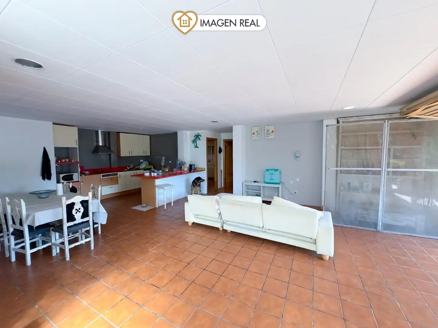 Cuina de Casa o xalet en venda en Vallirana amb Calefacció, Jardí privat i Terrassa