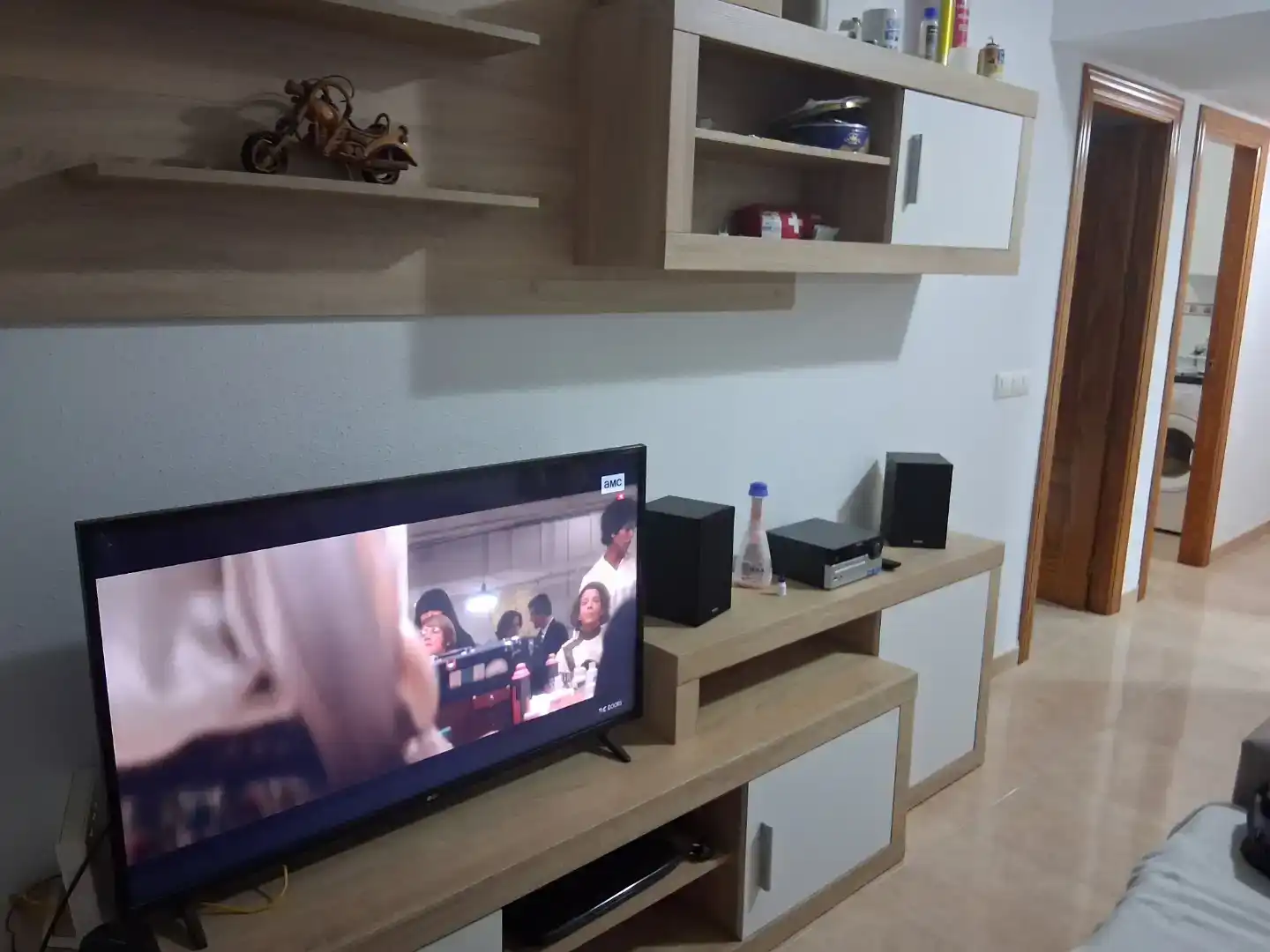 Sala d'estar de Àtic de lloguer en Vera amb Aire condicionat i Traster