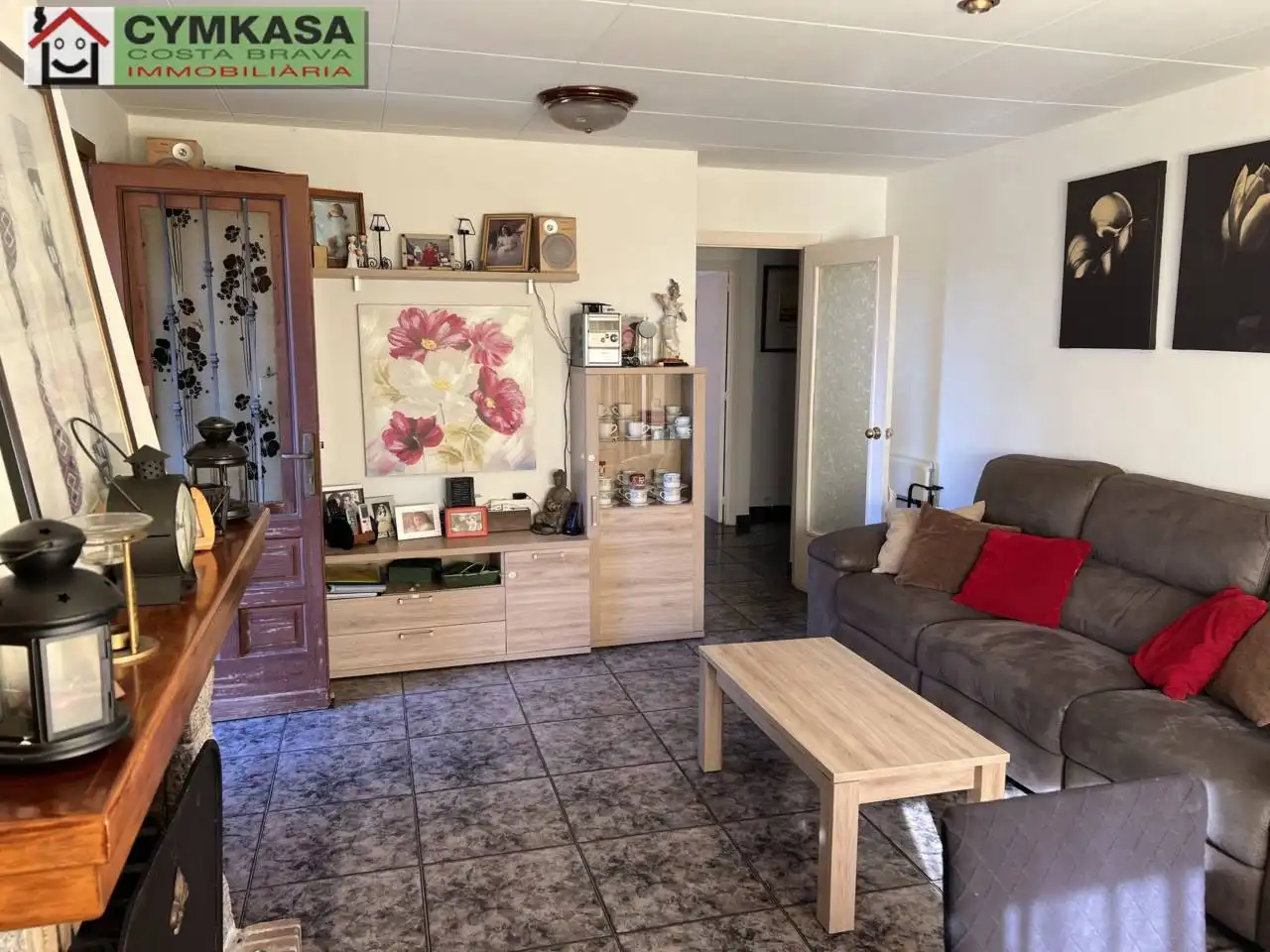 Living room of Detached homes for sale in Lloret de Mar  with Air Conditioner, Terrace and Alarm