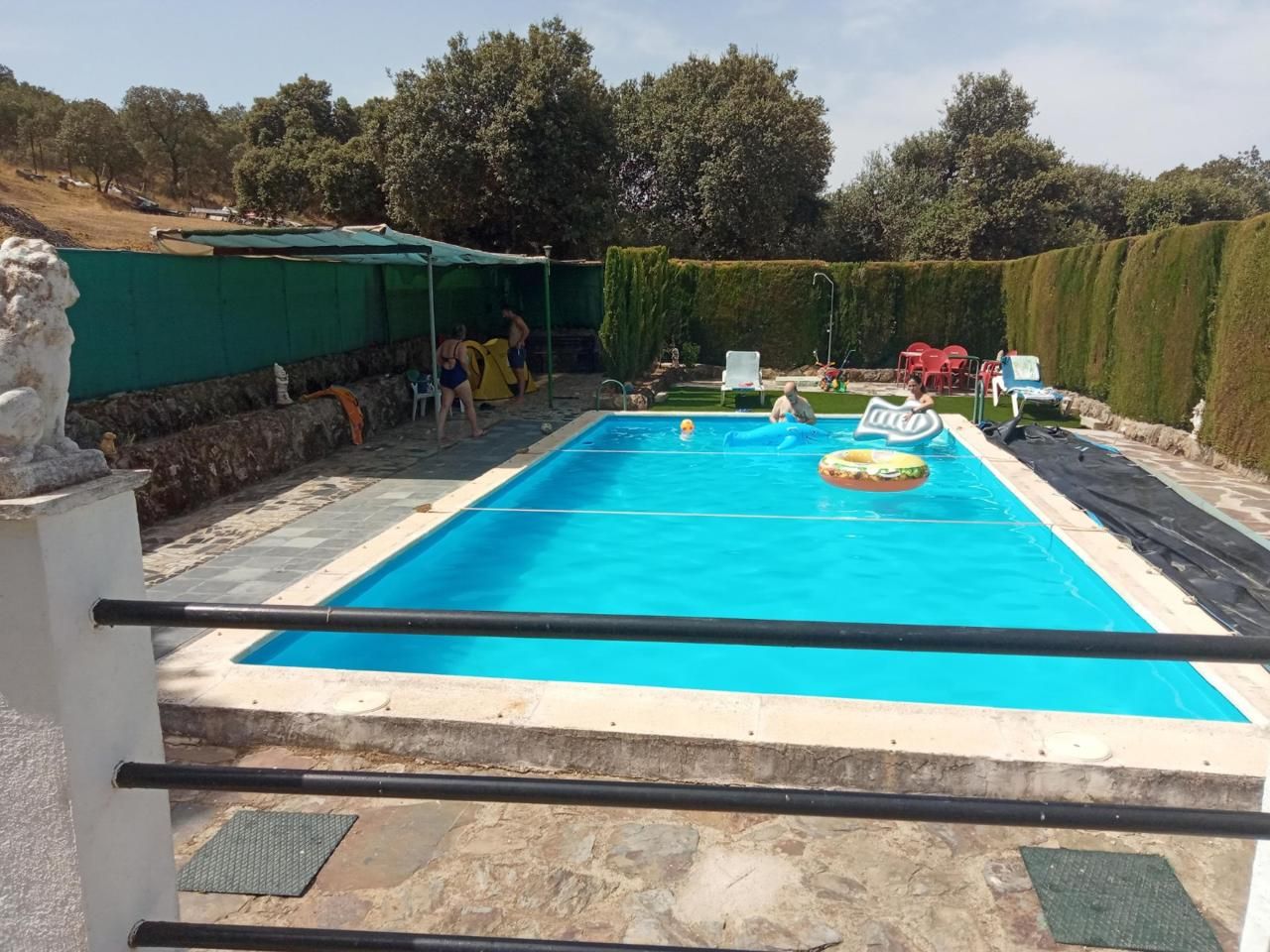 Piscina de Casa o xalet en venda en Plasencia amb Aire condicionat, Jardí privat i Terrassa