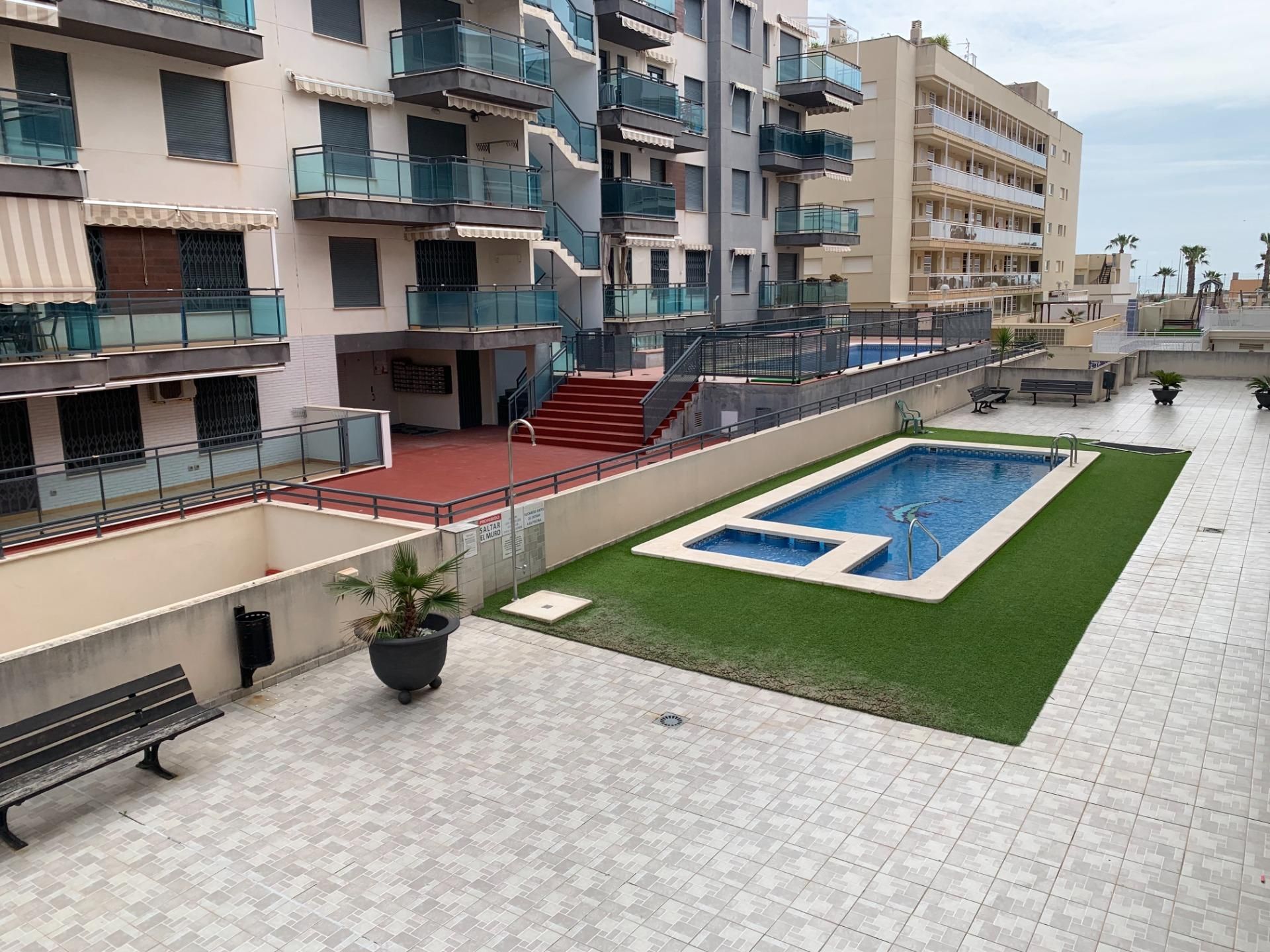 Swimming pool of Apartment for sale in Moncofa  with Air Conditioner, Heating and Terrace