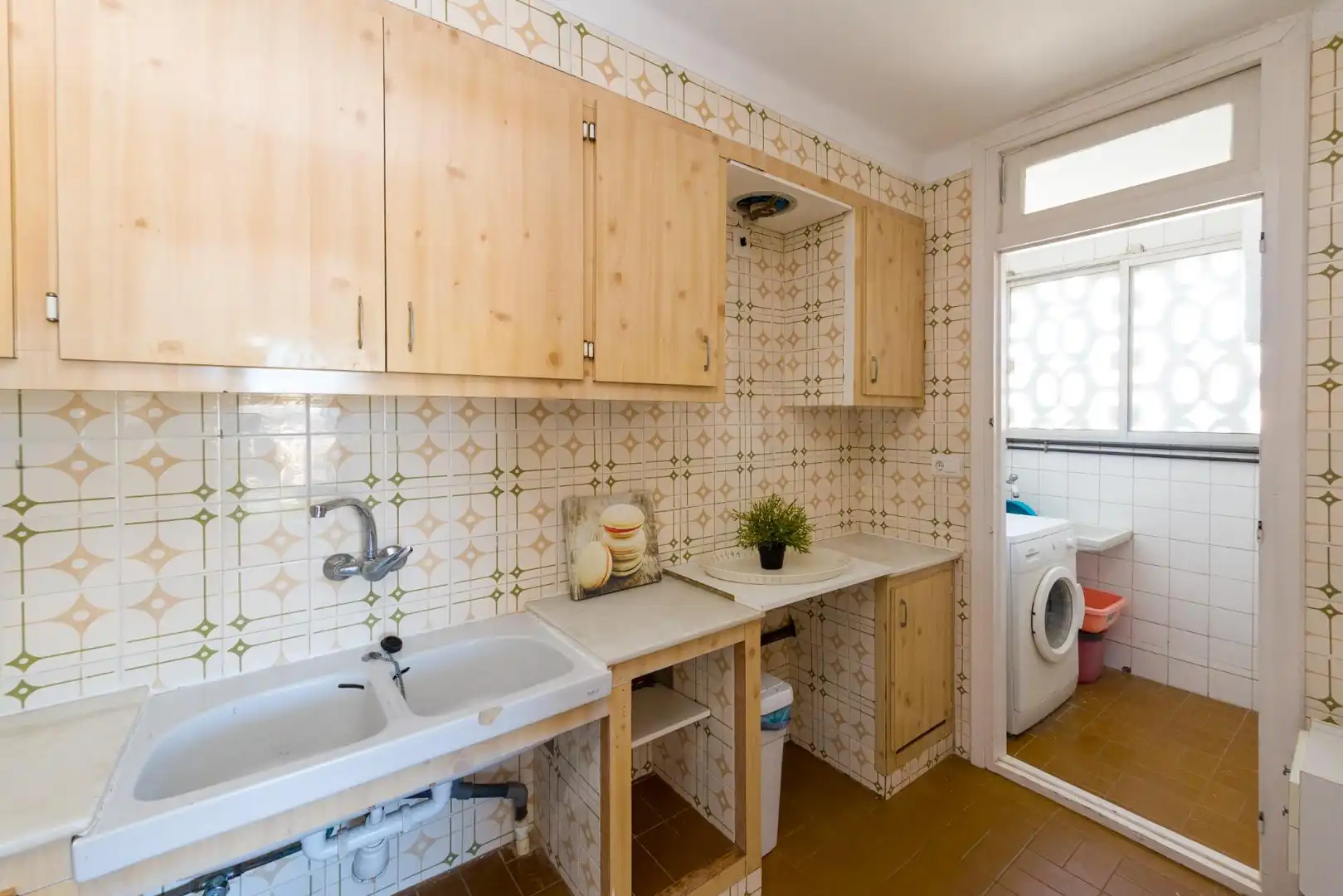 Cuina de Apartament en venda en Benicasim / Benicàssim amb Jardí privat, Terrassa i Traster
