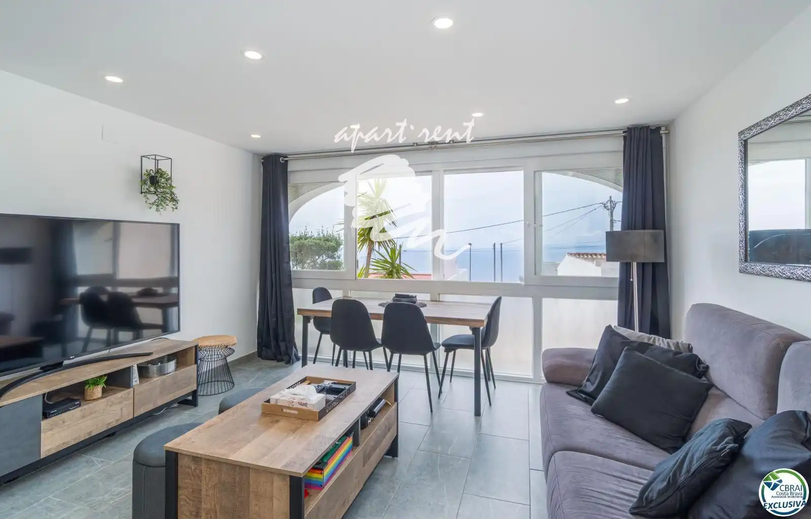 Sala de estar de Casa o chalet en venta en Roses con Aire acondicionado, Calefacción y Terraza