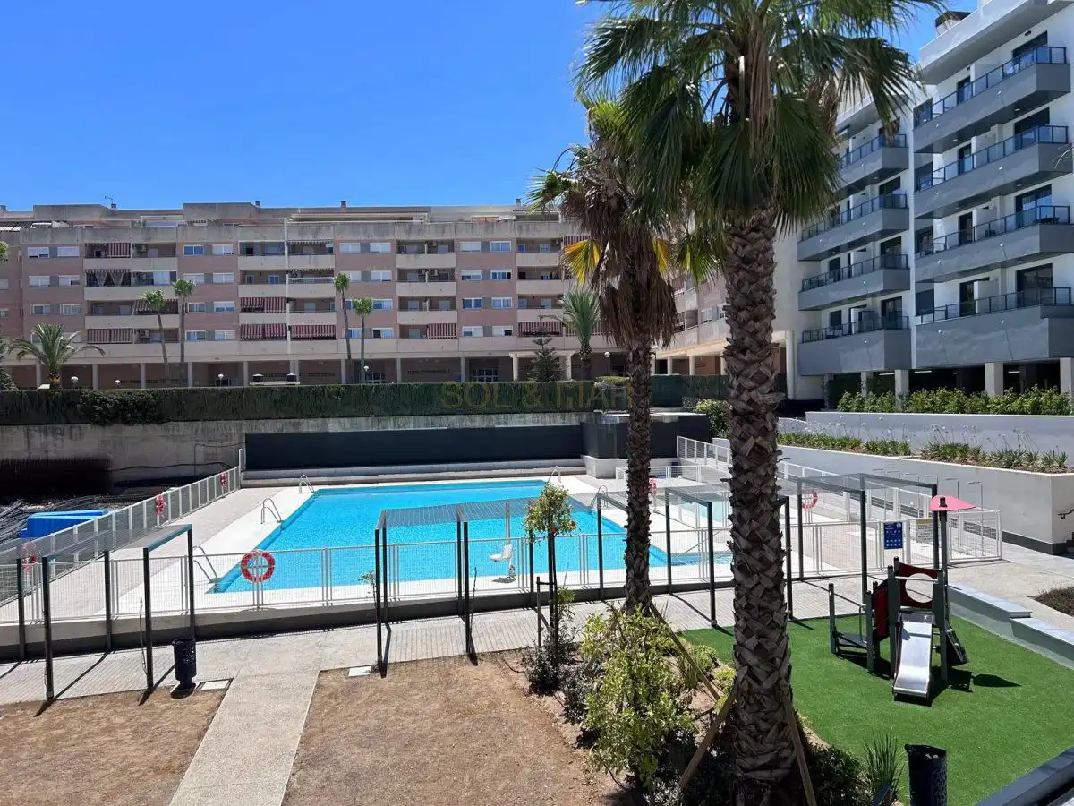 Piscina de Apartamento en venta en Mijas con Aire acondicionado, Calefacción y Terraza