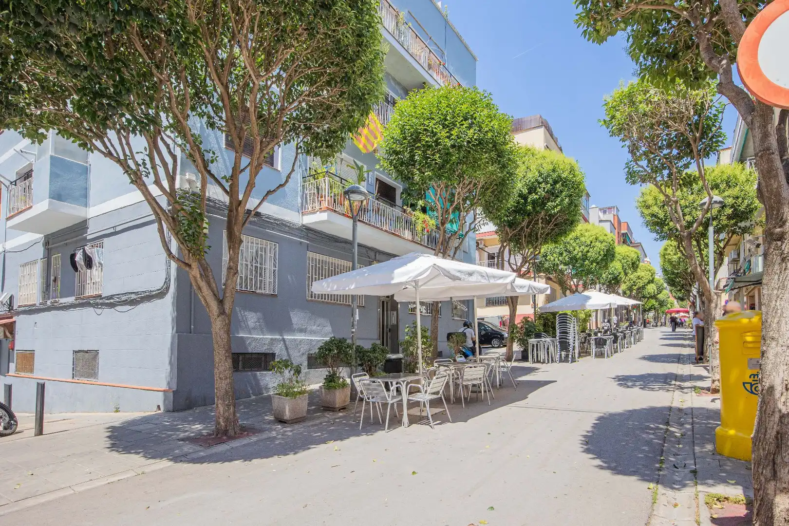Vista exterior de Piso en venta en Badalona con Aire acondicionado, Calefacción y Terraza