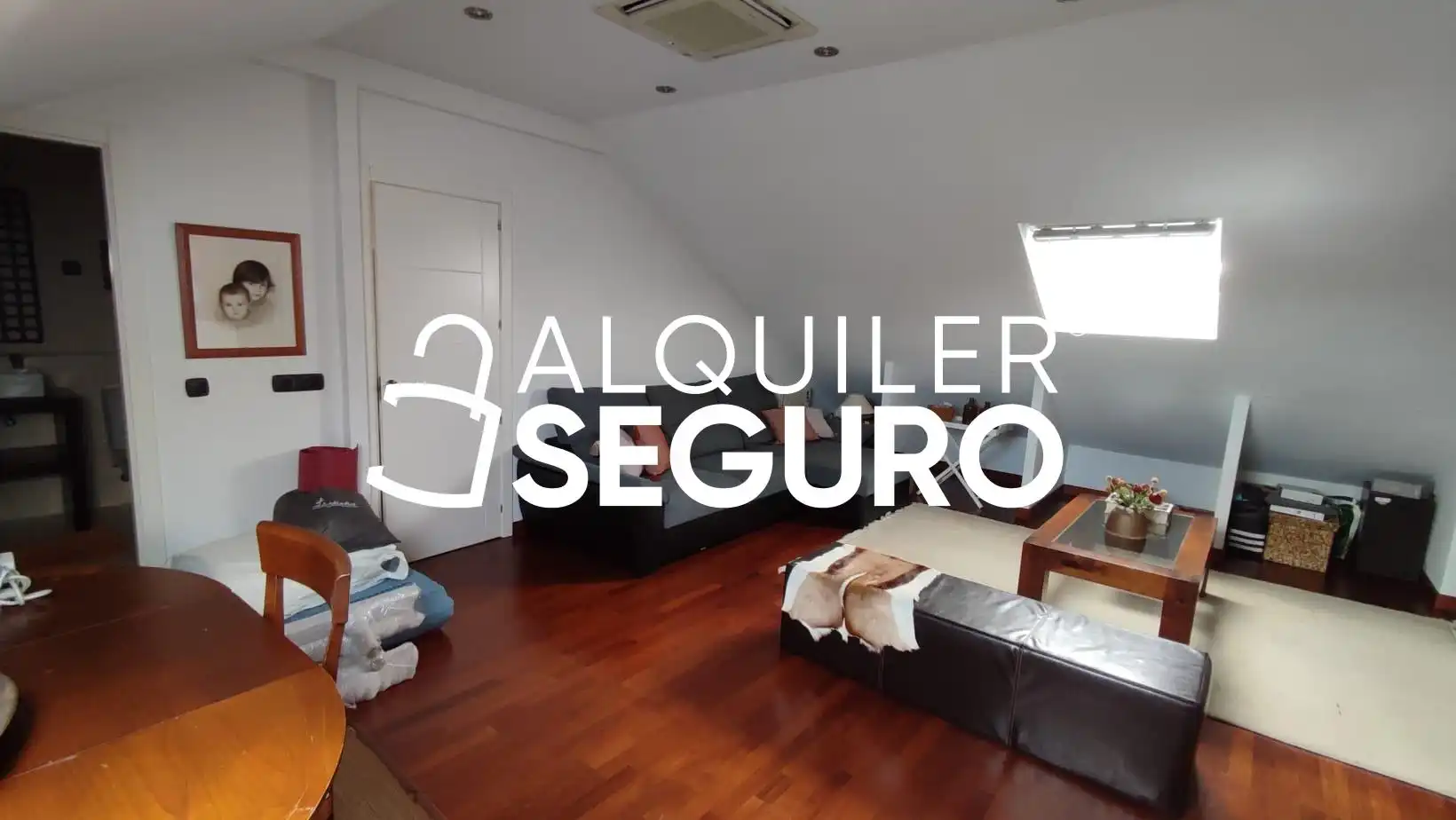 Sala de estar de Casa o chalet de alquiler en San Agustín del Guadalix con Aire acondicionado, Calefacción y Terraza