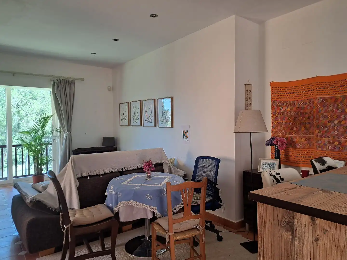 Esszimmer von Wohnung zum Verkauf in Pedreguer mit Klimaanlage, Heizung und Terrasse