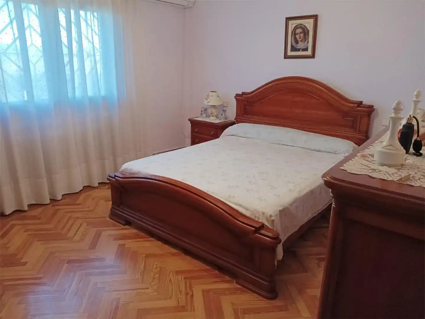 Habitación de Finca rústica en venta en Hormigos con Aire acondicionado, Jardín privado y Parquet