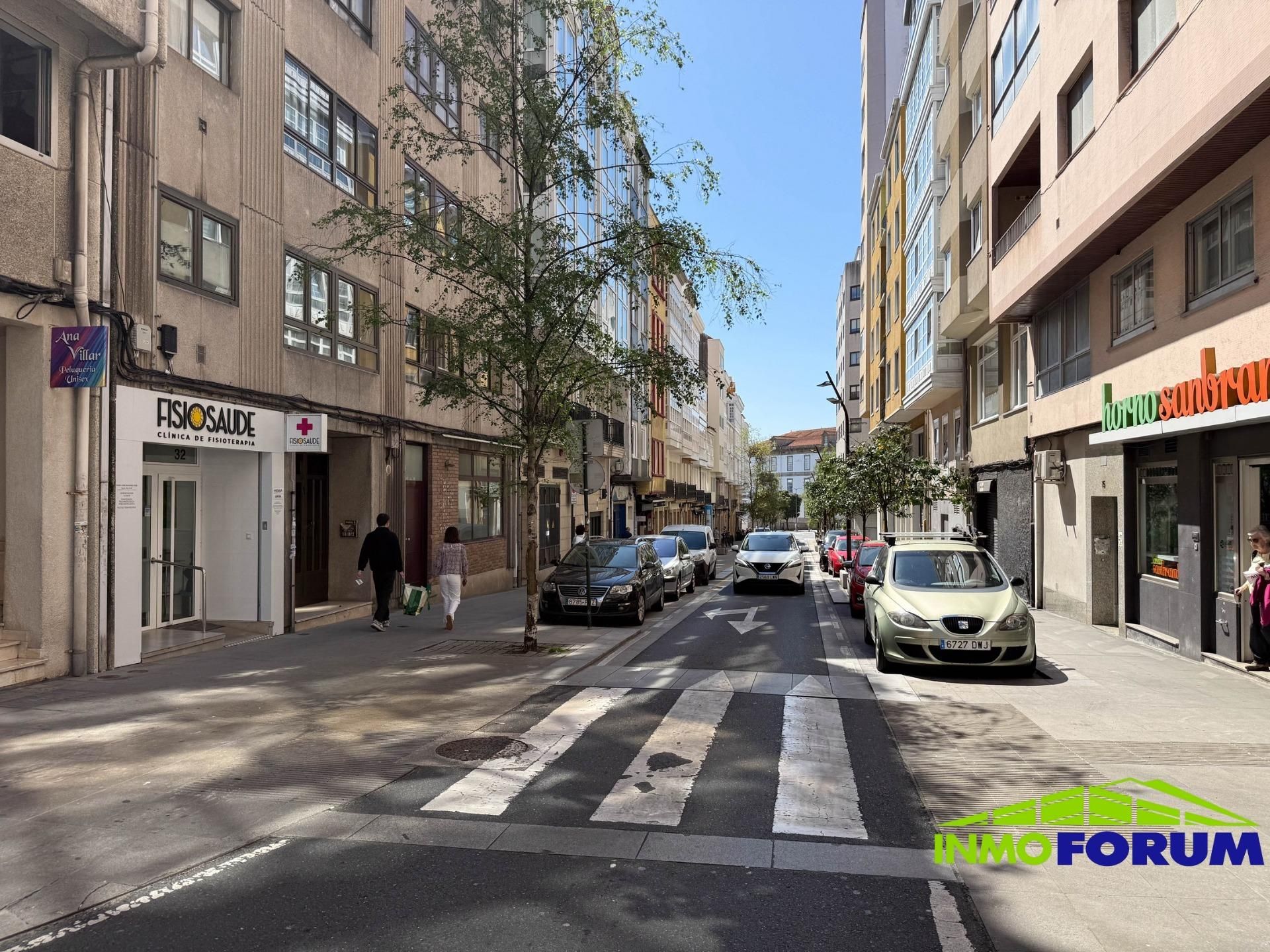 Exterior view of Flat for sale in A Coruña Capital   with Heating, Storage room and Balcony