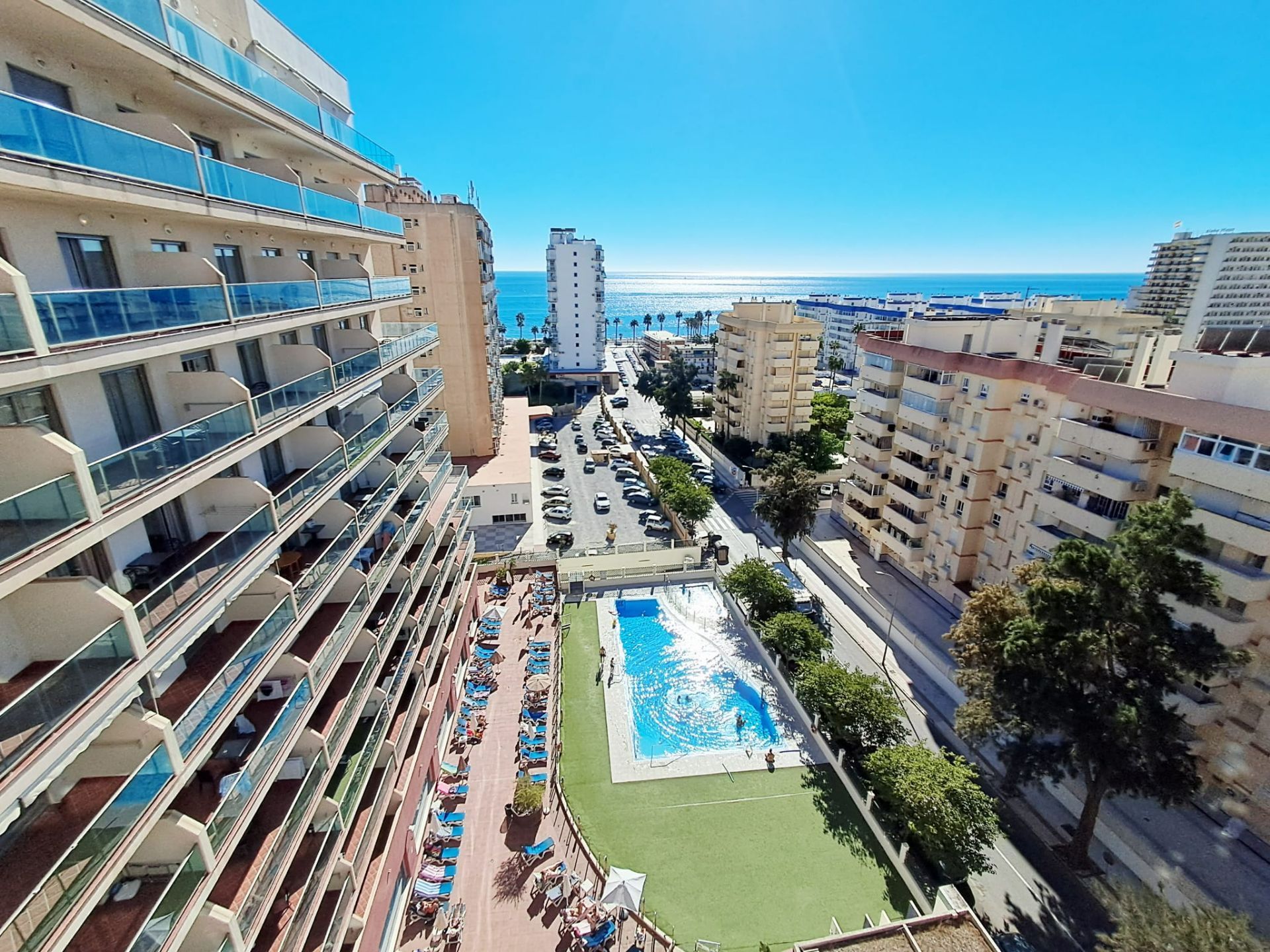 Vista exterior de Apartamento en venta en Benalmádena con Aire acondicionado, Calefacción y Terraza