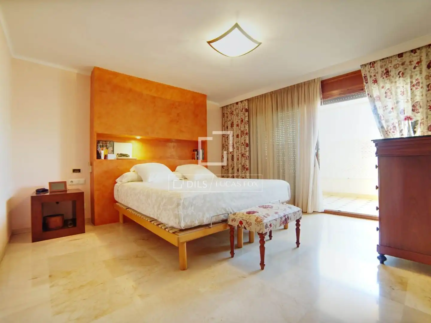Bedroom of Flat for sale in Eivissa  with Air Conditioner and Balcony