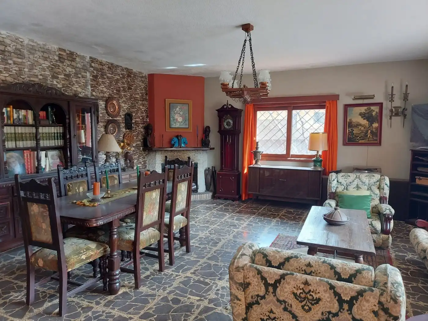 Comedor de Finca rústica en venta en El Sauzal con Calefacción, Jardín privado y Terraza