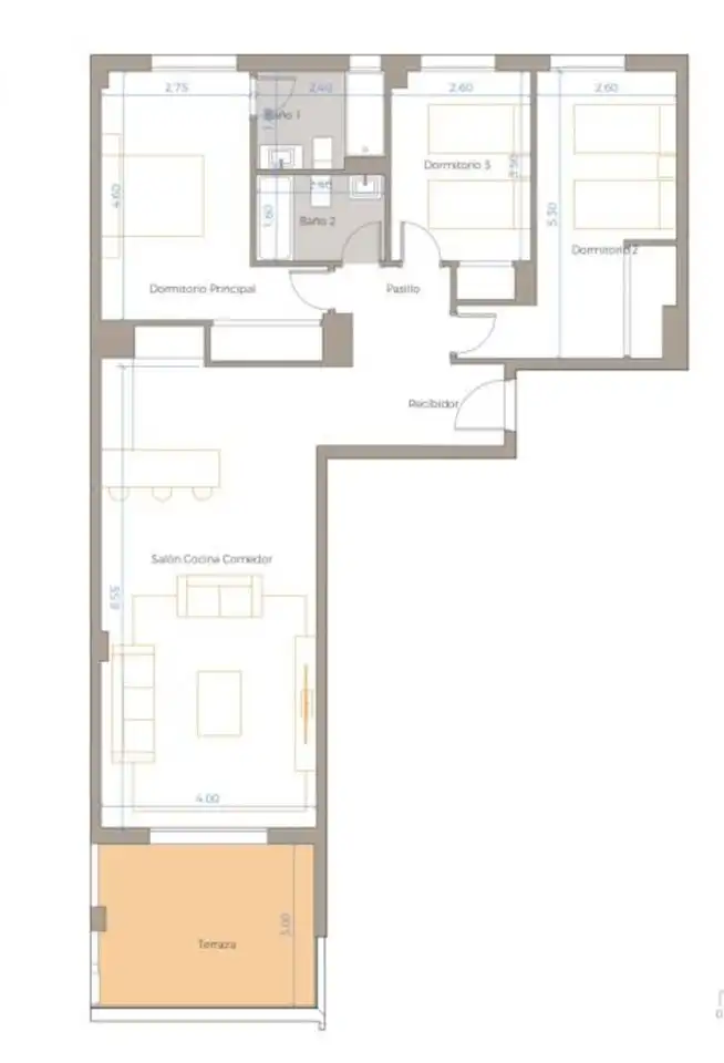 Piso con piscina en venta en El Faro de Calaburra - Chaparral, imagen 13
