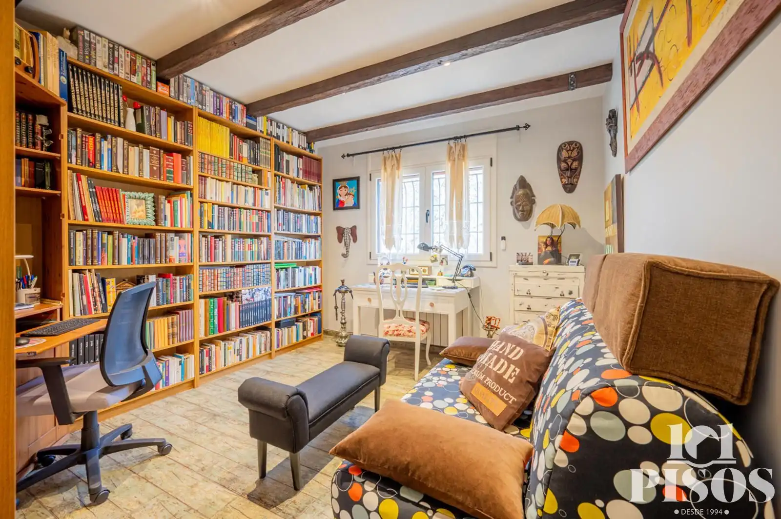 Sala de estar de Casa o chalet en venta en Rubí con Aire acondicionado, Calefacción y Trastero