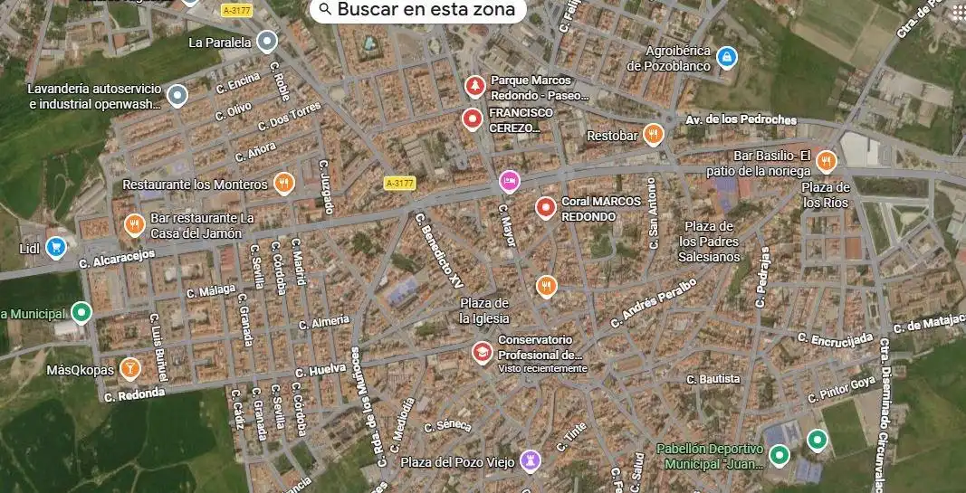 Vista exterior de Pis en venda en Pozoblanco