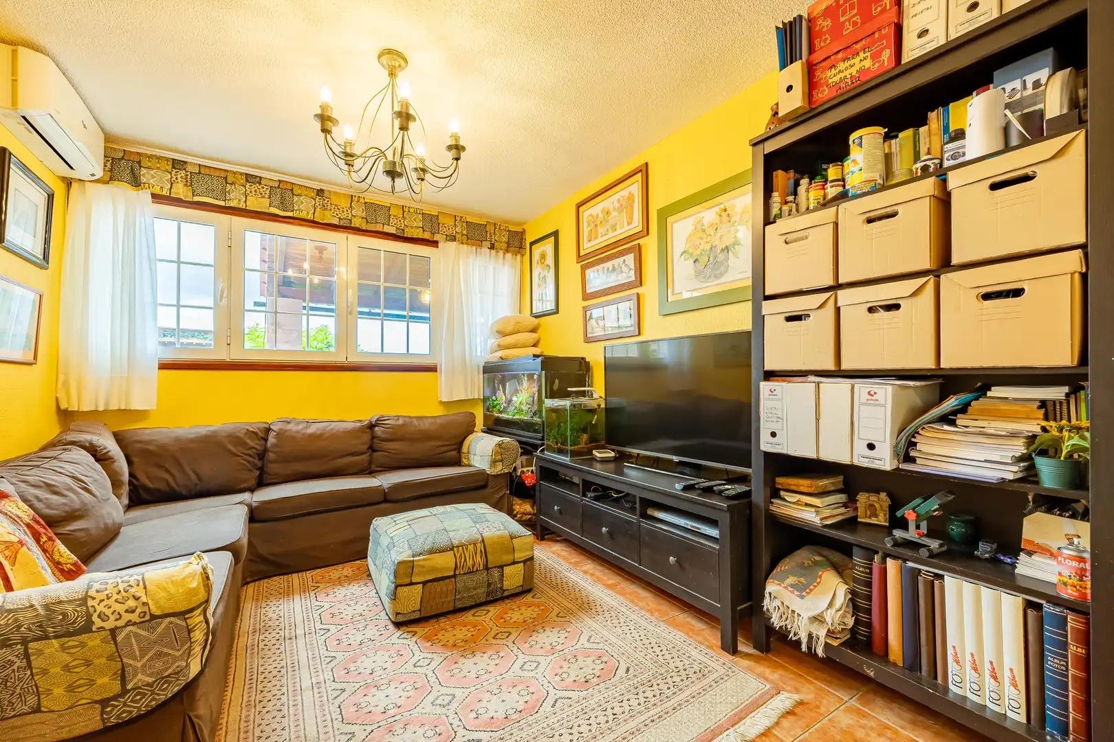 Living room of Houses for sale in Santa Brígida  with Private garden, Terrace and Storage room