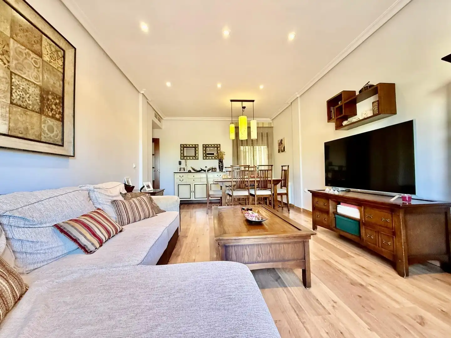 Sala de estar de Ático en venta en San Pedro del Pinatar con Aire acondicionado, Calefacción y Terraza