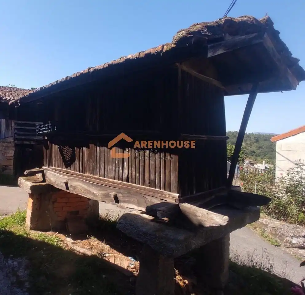 Vista exterior de Casa o xalet en venda en Punxín amb Jardí privat, Traster i Moblat