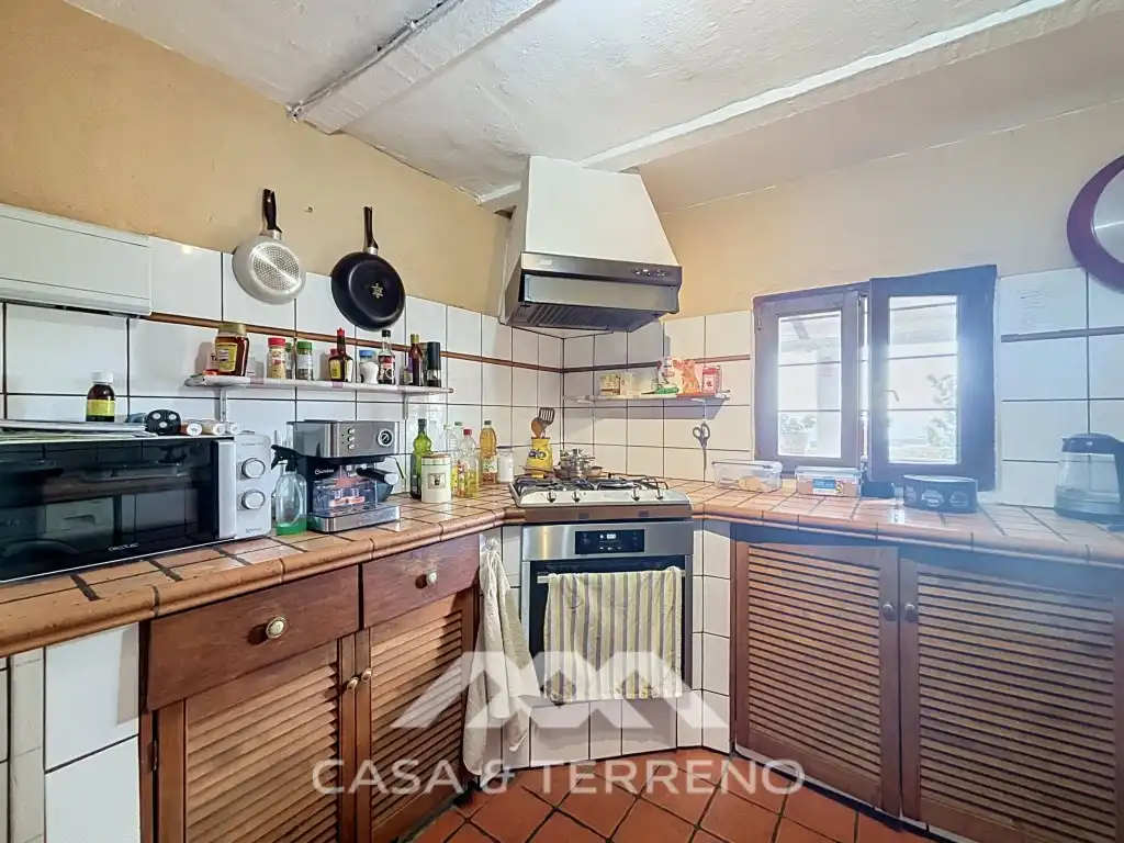 Küche von Haus zum Verkauf in Vélez-Málaga mit Klimaanlage und Terrasse