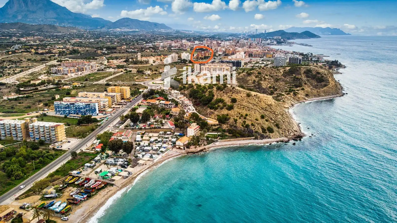 Exterior view of Flat for sale in Villajoyosa / La Vila Joiosa  with Air Conditioner, Heating and Terrace